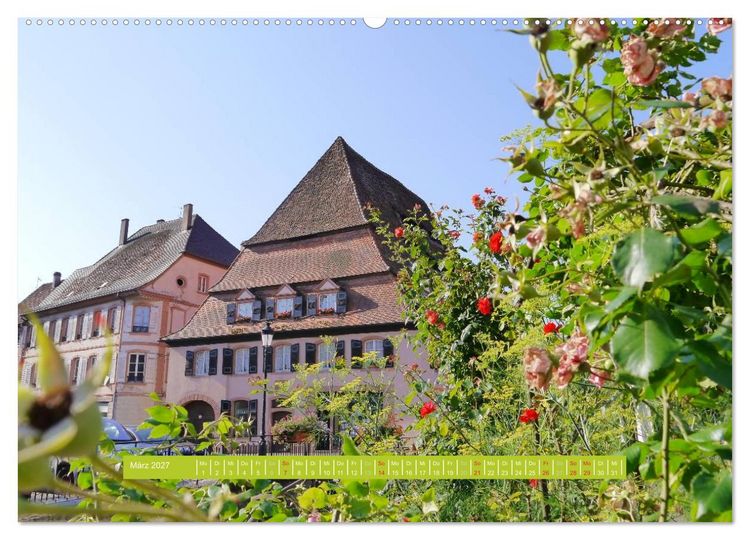 Produktbild: Wissembourg - Tor zum Elsass (hochwertiger Premium Wandkalender 2027 DIN A2 quer), Kunstdruck in Hochglanz