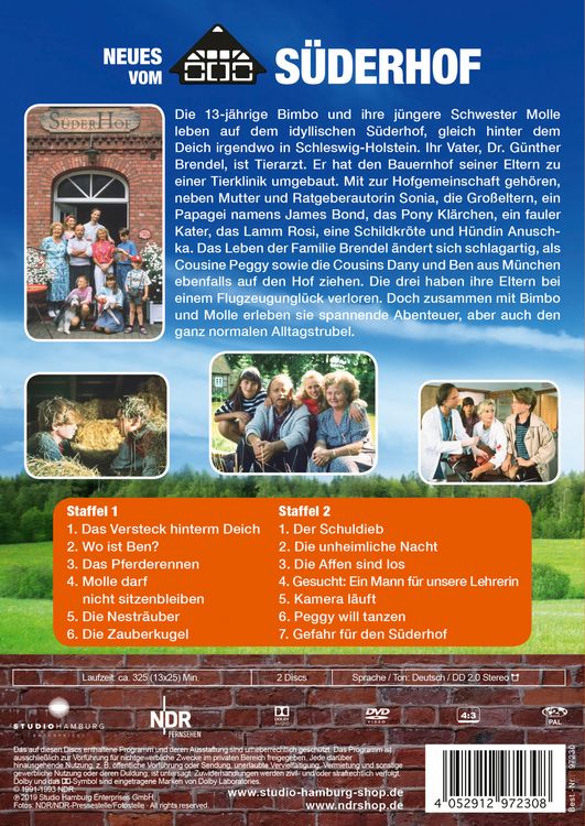 Produktbild: Neues vom S&uuml;derhof - Staffel 1 & 2 [2 DVDs]
