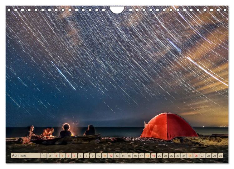 Produktbild: Let's start Camping (Wandkalender 2026 DIN A4 quer), CALVENDO Monatskalender