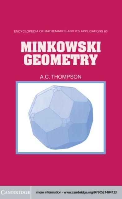 Produktbild: Minkowski Geometry