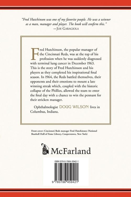 Produktbild: Fred Hutchinson and the 1964 Cincinnati Reds