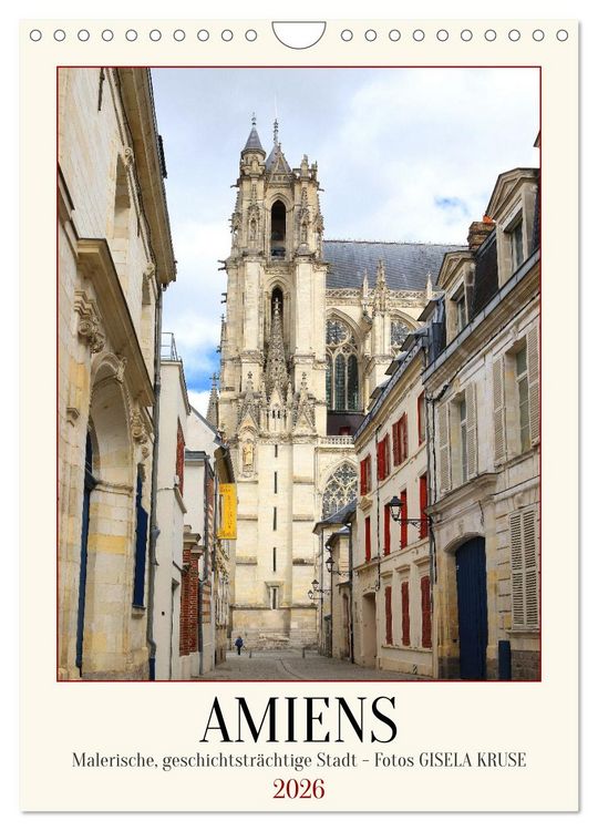 Produktbild: Amiens - Malerische, geschichtstr&auml;chtige Stadt (Wandkalender 2026 DIN A4 hoch), CALVENDO Monatskalender