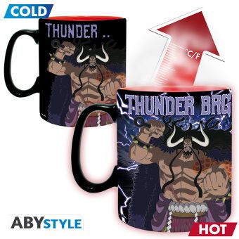 Produktbild: ONE PIECE - Mug Heat Change - 460 ml -Luffy vs Kaidou-cardboard box