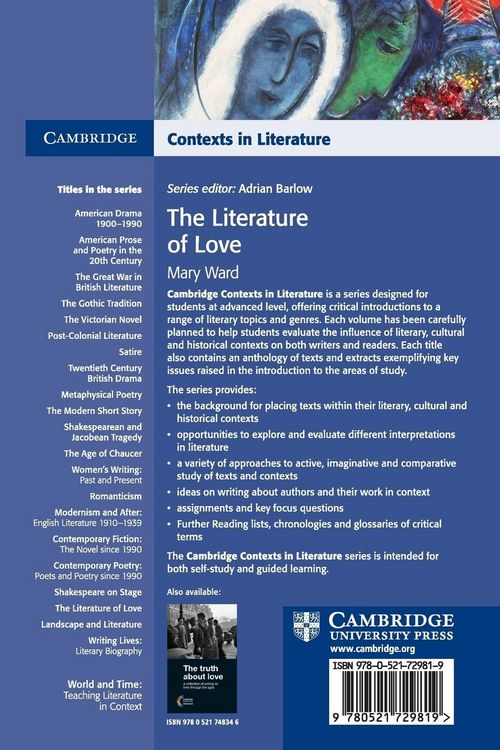 Produktbild: The Literature of Love