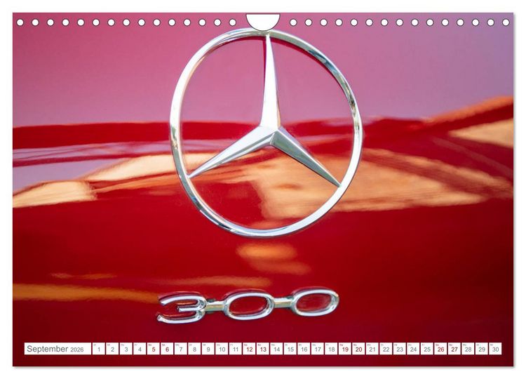 Produktbild: Mercedes Benz Adenauer: Legenden sind rot. (Wandkalender 2026 DIN A4 quer), CALVENDO Monatskalender