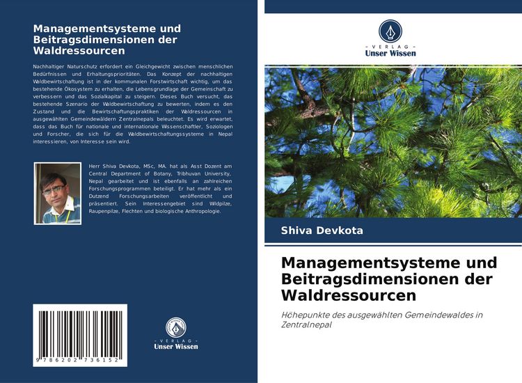 Produktbild: Managementsysteme und Beitragsdimensionen der Waldressourcen