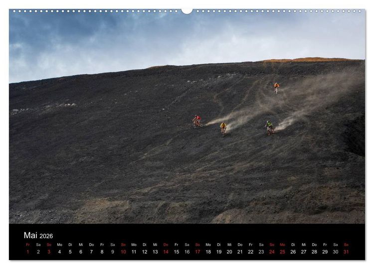 Produktbild: Bike Abenteuer Island (Wandkalender 2026 DIN A2 quer), CALVENDO Monatskalender