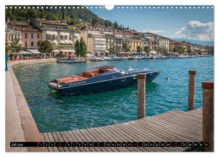 Produktbild: Gardasee - Impressionen aus der Lombardei (Wandkalender 2026 DIN A3 quer), CALVENDO Monatskalender