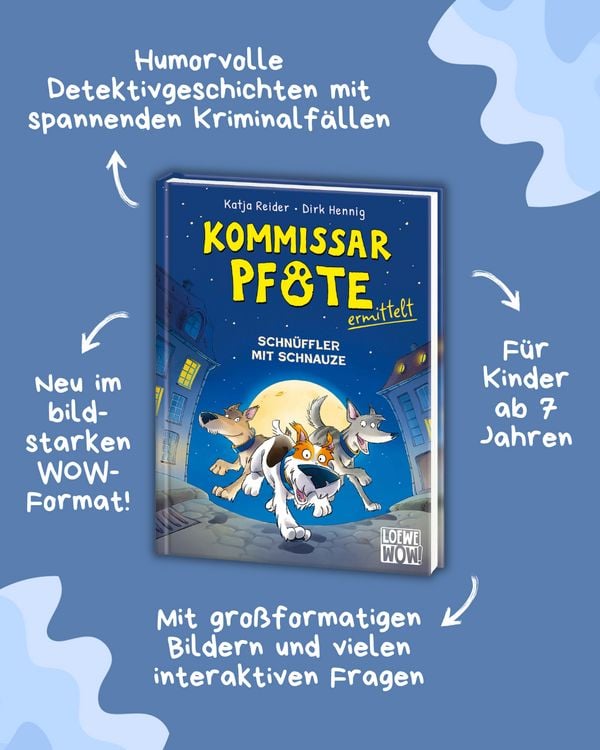 Produktbild: Kommissar Pfote ermittelt (Band 1) - Schn&uuml;ffler mit Schnauze