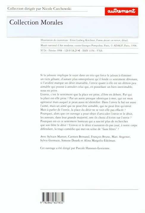 Produktbild: L'envie et le desir