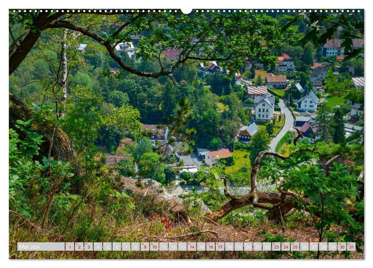 Produktbild: Naturpark Zittauer Gebirge (Wandkalender 2026 DIN A2 quer), CALVENDO Monatskalender