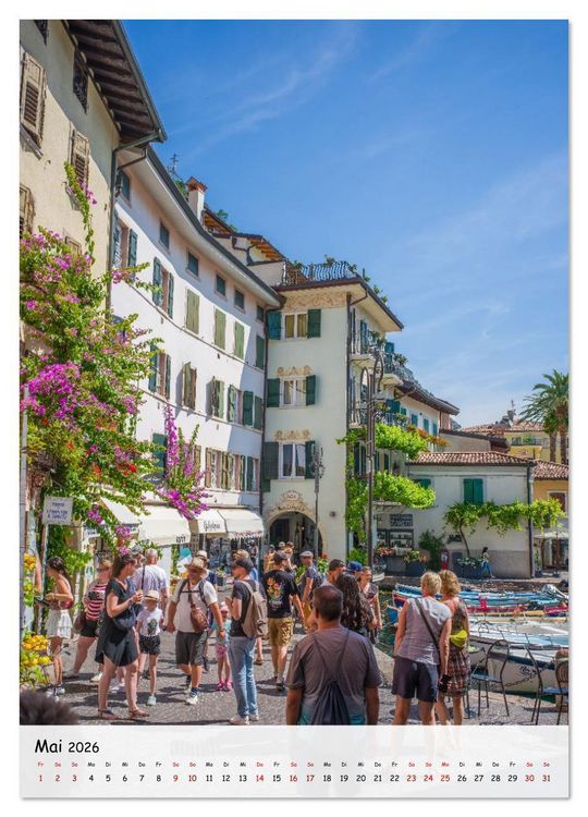 Produktbild: Limone sul Garda - Perle am Westufer des Gardasees (Wandkalender 2026 DIN A4 hoch), CALVENDO Monatskalender