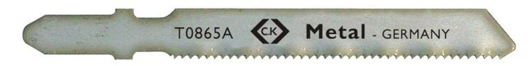 Produktbild: C.K T0865A Stichs&auml;geblatt HSS, f&uuml;r Metall, fein, 5 St. auf Karte 1St.