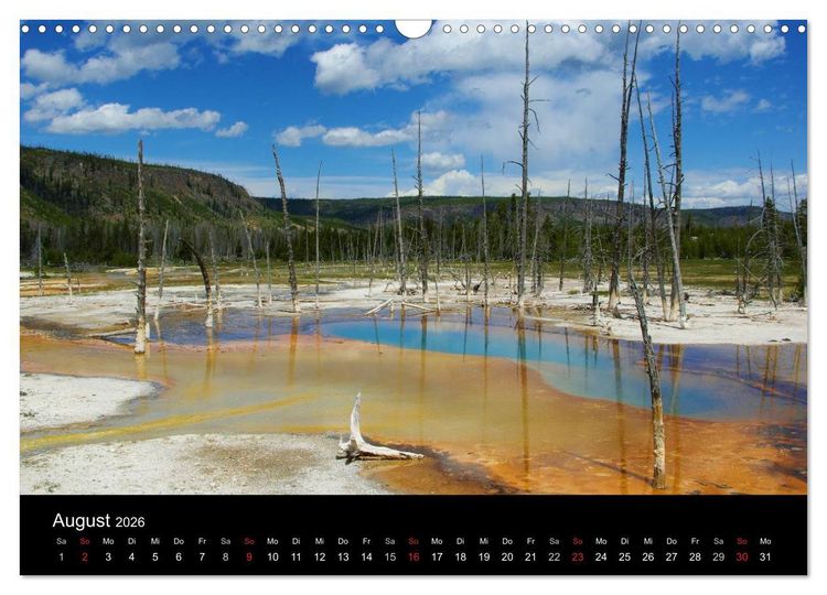 Produktbild: Wyoming! (Wandkalender 2026 DIN A3 quer), CALVENDO Monatskalender