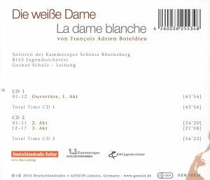 Produktbild: La Dame blanche (gesungen in Deutsch)