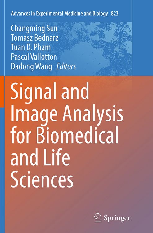 Produktbild: Signal and Image Analysis for Biomedical and Life Sciences