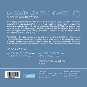 Produktbild: Vivaldi: La Costanza Trionfante