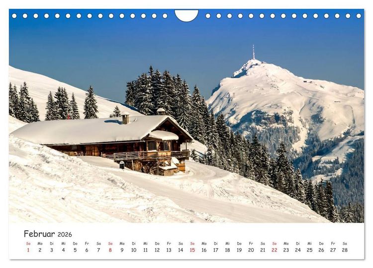 Produktbild: Kitzb&uuml;hel. Die Stadt im Herz der Alpen (Wandkalender 2026 DIN A4 quer), CALVENDO Monatskalender