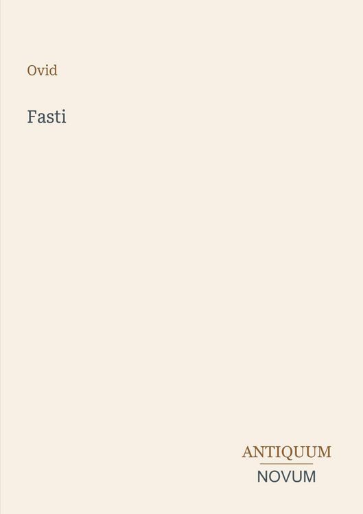 Produktbild: Fasti