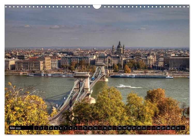 Produktbild: Europ&auml;ische St&auml;dte (Wandkalender 2026 DIN A3 quer), CALVENDO Monatskalender