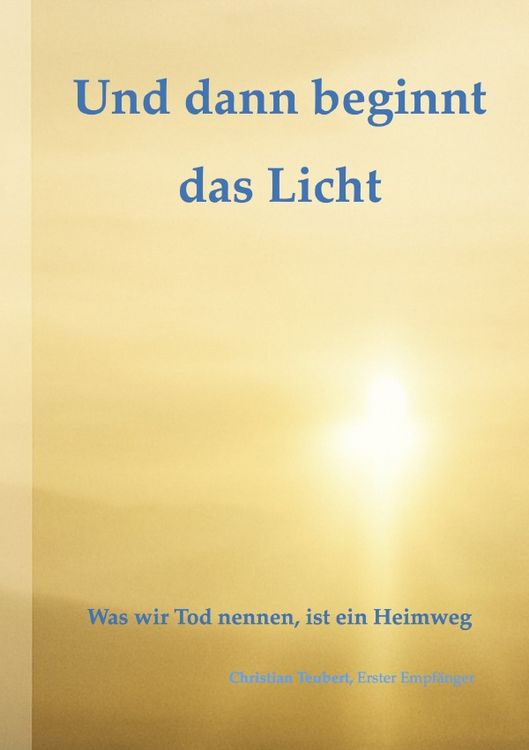 Produktbild: Und dann beginnt das Licht.