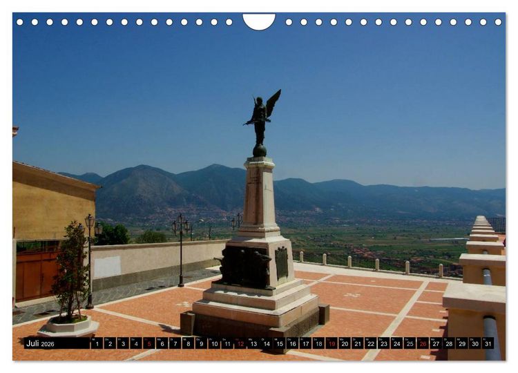 Produktbild: Kampanien &ndash; Capri und der Cilento (Wandkalender 2026 DIN A4 quer), CALVENDO Monatskalender