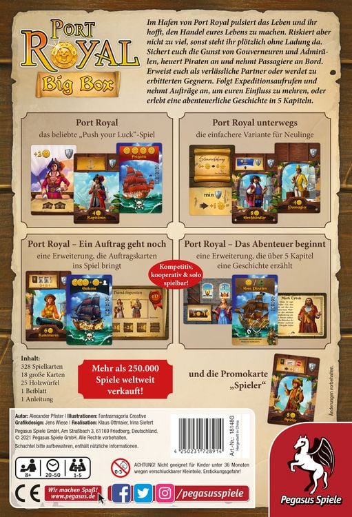 Produktbild: Port Royal Big Box (deutsch)