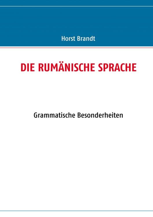 Produktbild: Die Rum&auml;nische Sprache