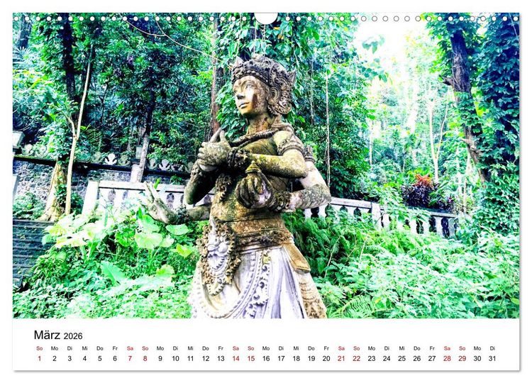 Produktbild: Wunderwelt Asien (Wandkalender 2026 DIN A3 quer), CALVENDO Monatskalender