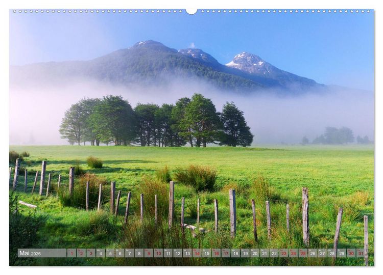 Produktbild: Bekanntes und Unbekanntes Patagonien (Wandkalender 2026 DIN A2 quer), CALVENDO Monatskalender