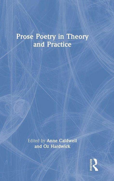 Produktbild: Prose Poetry in Theory and Practice