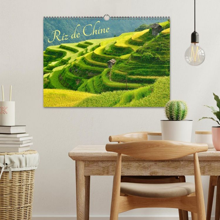 Produktbild: Riz de Chine (Calendrier mural 2026 DIN A3 vertical), CALVENDO calendrier mensuel