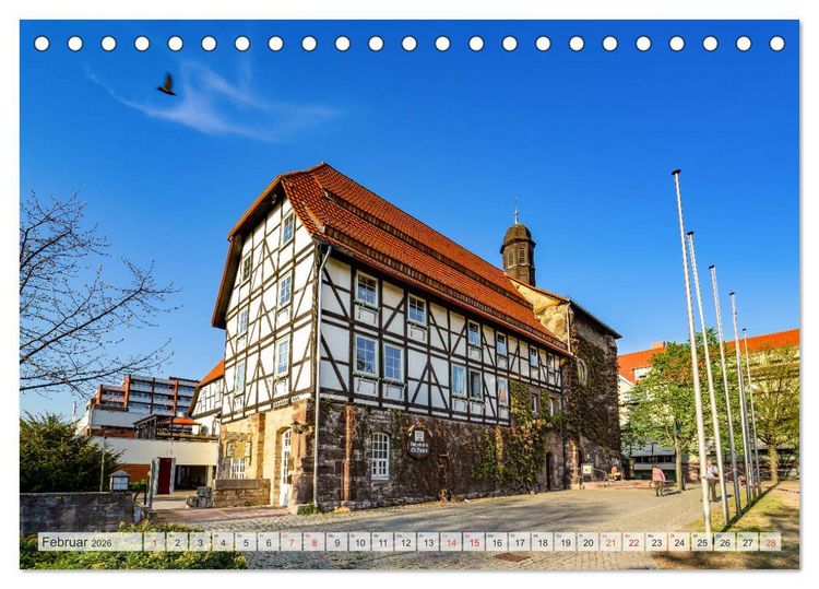 Produktbild: Northeim Impressionen (Tischkalender 2026 DIN A5 quer), CALVENDO Monatskalender