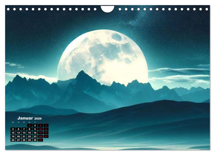 Produktbild: Pr&auml;rie Welten - Ein Kalender, der die Seele der Pr&auml;rie einf&auml;ngt. (Wandkalender 2026 DIN A4 quer), CALVENDO Monatskalender