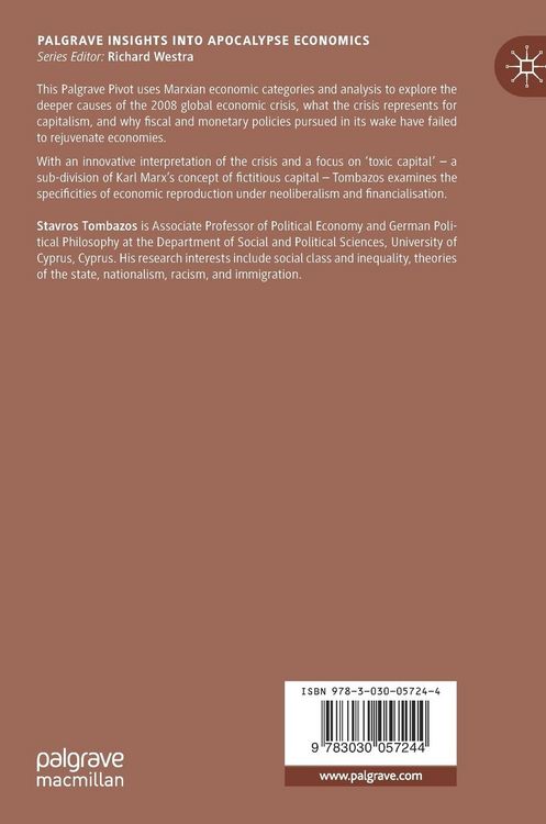 Produktbild: Global Crisis and Reproduction of Capital