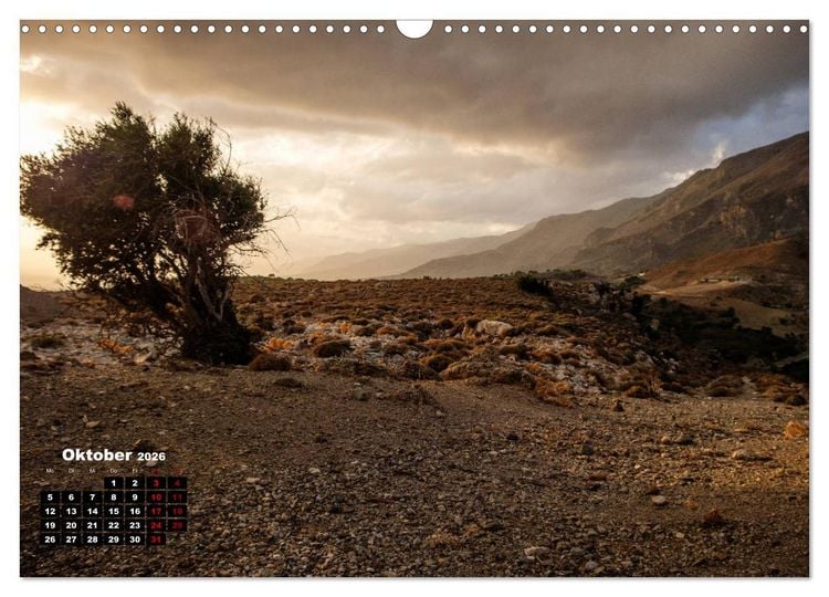 Produktbild: Kretas facettenreicher Westen (Wandkalender 2026 DIN A3 quer), CALVENDO Monatskalender