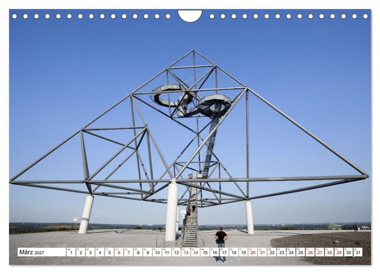 Produktbild: Radland Deutrschland - Ruhrgebiet (Wandkalender 2027 DIN A4 quer), CALVENDO Monatskalender