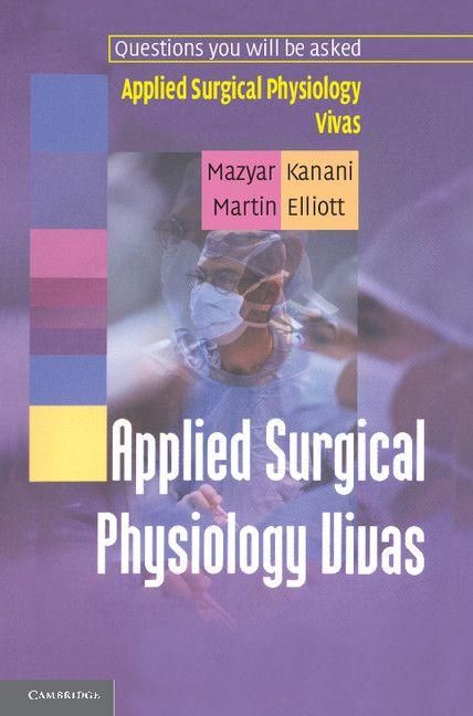 Produktbild: Applied Surgical Physiology Vivas