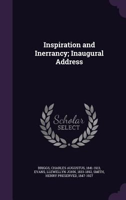 Produktbild: Inspiration and Inerrancy; Inaugural Address