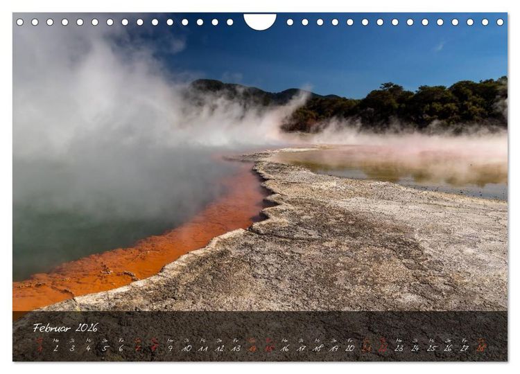 Produktbild: Neuseeland - Land der Maori (Wandkalender 2026 DIN A4 quer), CALVENDO Monatskalender