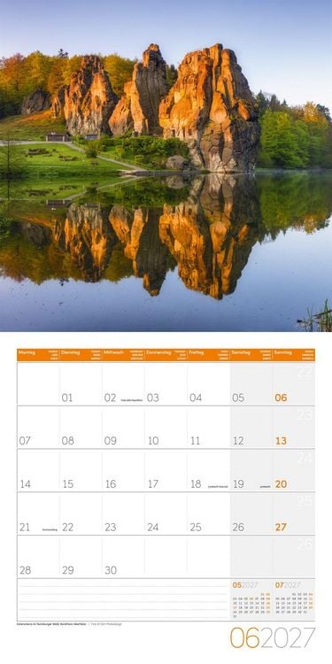 Produktbild: Deutschland Kalender 2027 - 30x30 - Art12