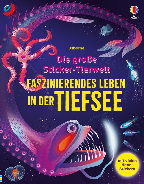 Produktbild: Die gro&szlig;e Sticker-Tierwelt: Faszinierendes Leben in der Tiefsee