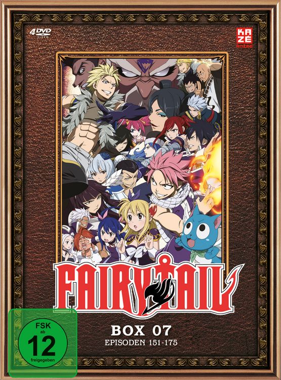 Produktbild: Fairy Tail - TV-Serie - DVD Box 7 (Episoden 151-175) [4 DVDs]