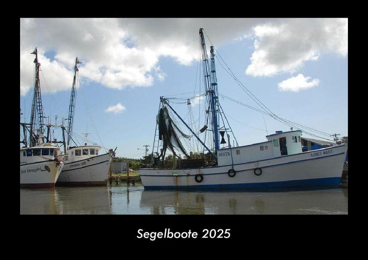 Produktbild: Segelboote 2025 Fotokalender DIN A3
