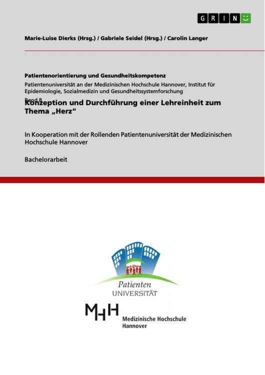 Produktbild: Konzeption und Durchf&uuml;hrung einer Lehreinheit zum Thema "Herz"
