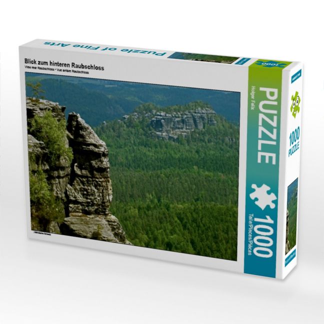 Produktbild: CALVENDO Puzzle Blick zum hinteren Raubschloss 1000 Teile Puzzle quer | 1000 Teile Lege-Gr&ouml;&szlig;e 64 &times; 48 cm Foto-Puzzle f&uuml;r gl&uuml;ckliche Stunden