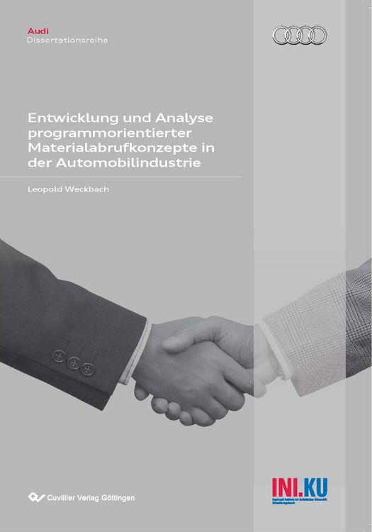 Produktbild: Entwicklung und Analyse programmorientierter Materialabrufkonzepte in der Automobilindustrie