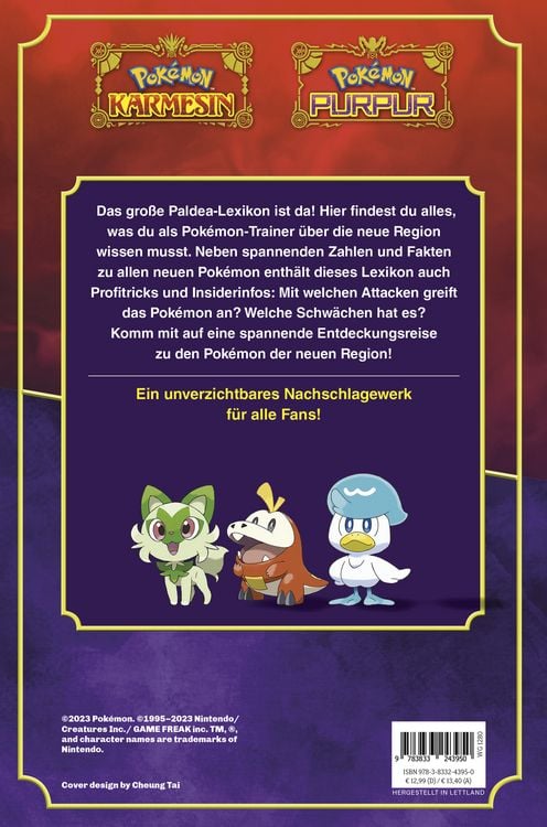 Produktbild: Pok&eacute;mon: Das gro&szlig;e Paldea-Lexikon