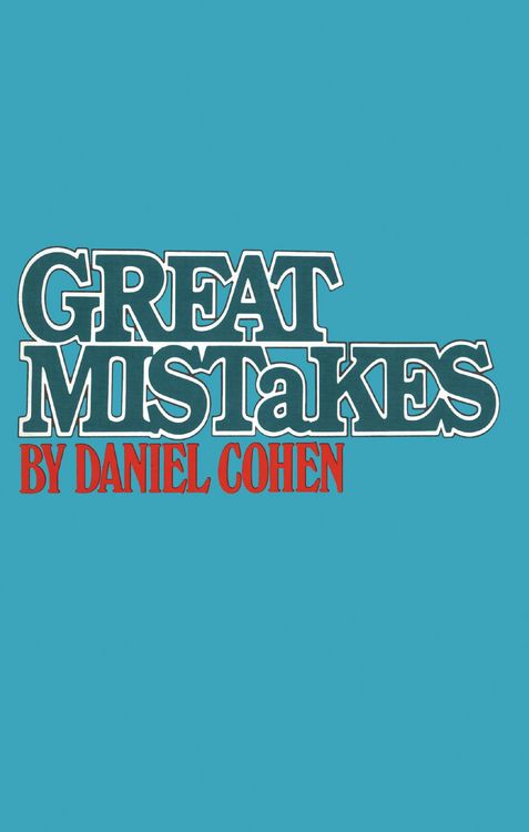 Produktbild: Great Mistakes