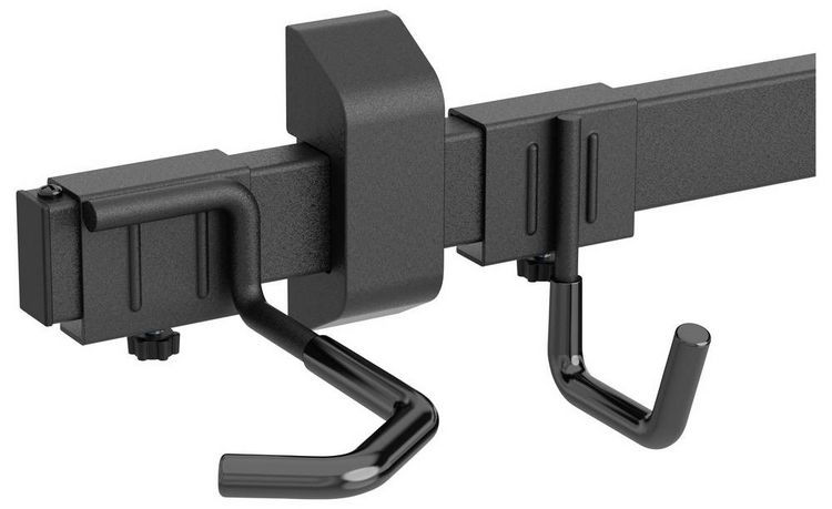 Produktbild: Elevar LBM09-03 Fahrradwandhalter Anzahl Einstellpl&auml;tze=3 Stahl, Kunststoff Schwarz